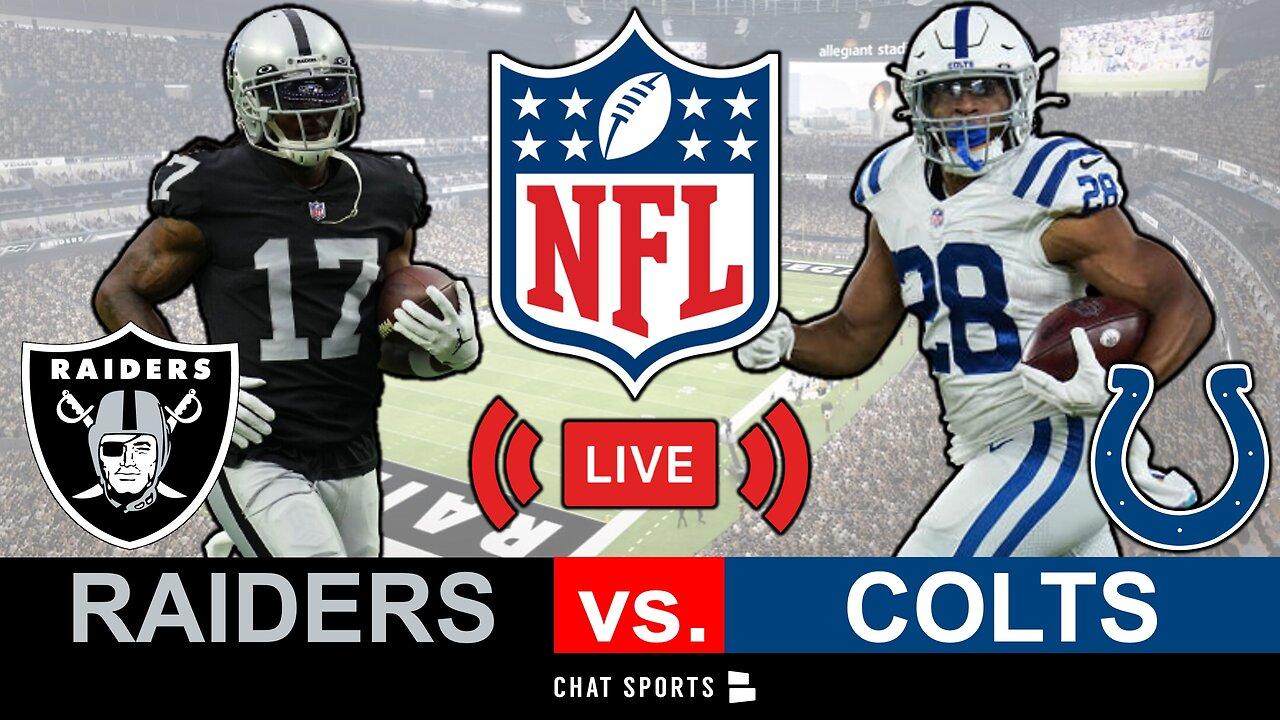 LIVE: Raiders vs. Colts Watch Party