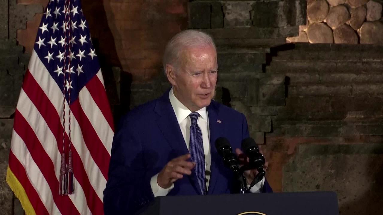 U.S. would defend allies from N Korea - Biden at G20