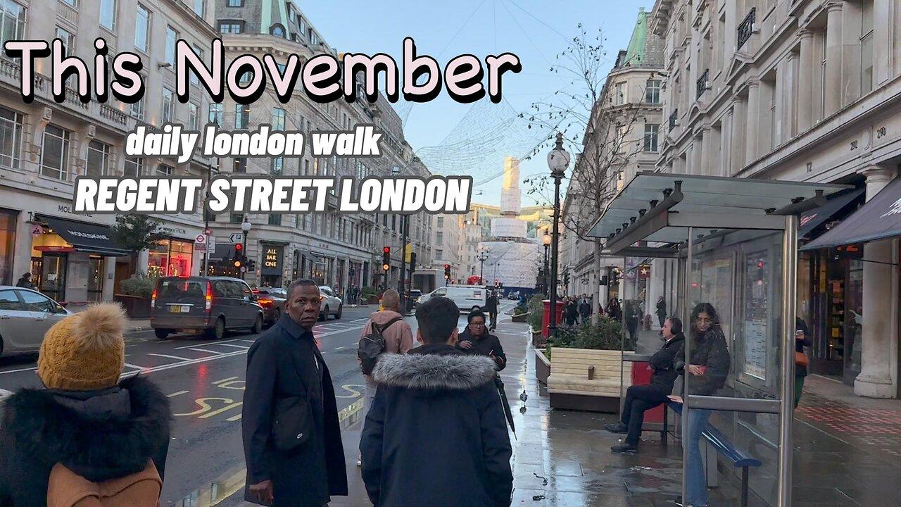 London Street Walk | Regent Street walk. #London #england #unitedkingdom #londoncity #londonwalks