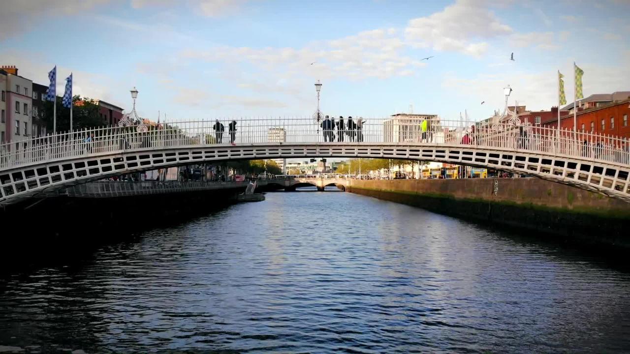 😎Virtual Walking Tour Dublin Ireland | Urban life Dublin Ireland adventure | Dublin  Ireland