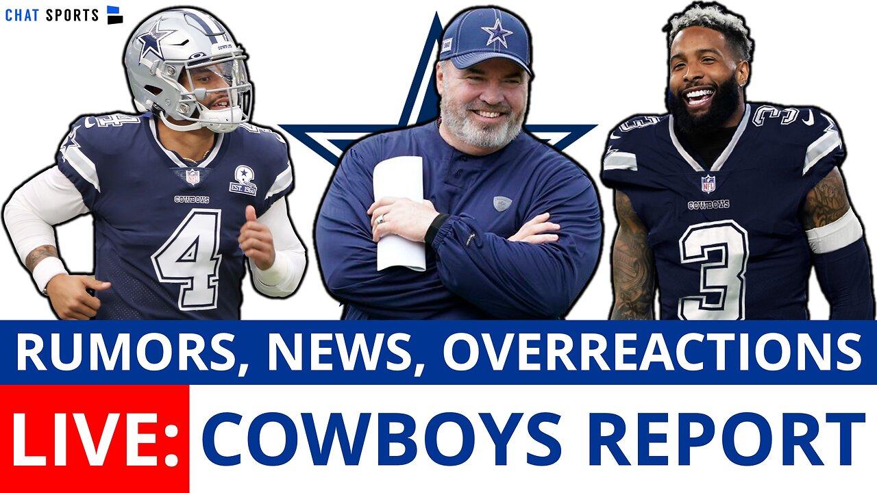 Cowboys Report LIVE: Overreaction Monday, Latest Rumors + Preview vs. Vikings