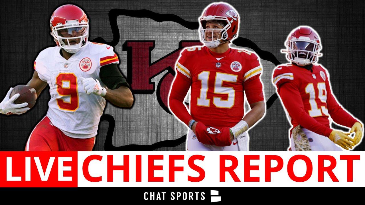 Kansas City Chiefs Report LIVE: Patrick Mahomes, JuJu Smith-Schuster, OBJ & Kadarius Toney
