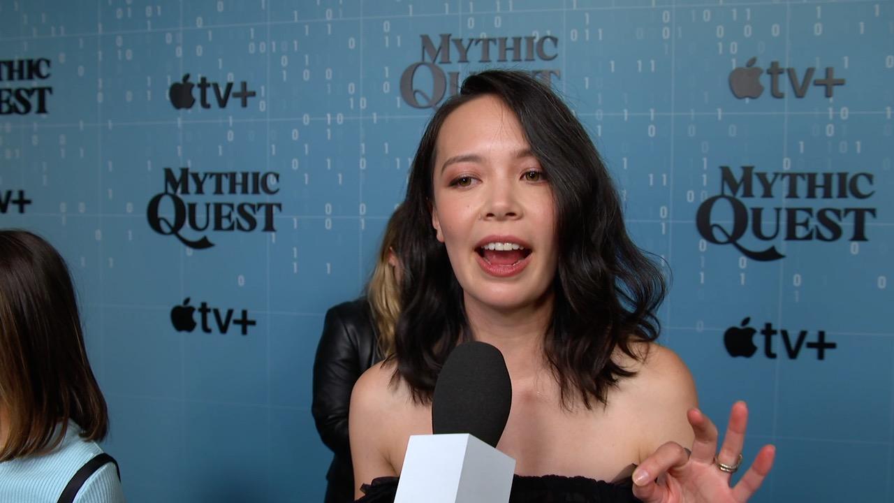Mythic Quest: Season 3 Apple Premiere Charlotte Nicdao Interview