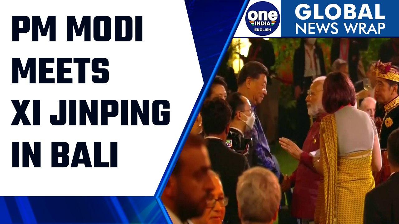 PM Modi meets Chinese President Xi Jinping in Bali, Video goes Viral | Oneindia News *News