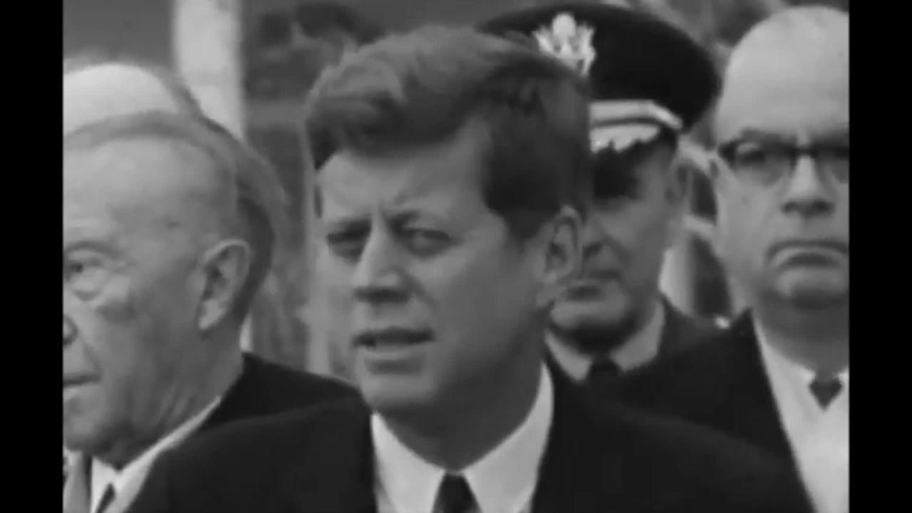 Nov. 14, 1962 - JFK Welcomes West German Chancellor Adenauer to Washington