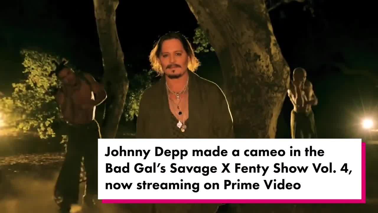 See Johnny Depp’s controversial cameo in Rihanna’s Savage X Fenty show | Page Six Celebrity News