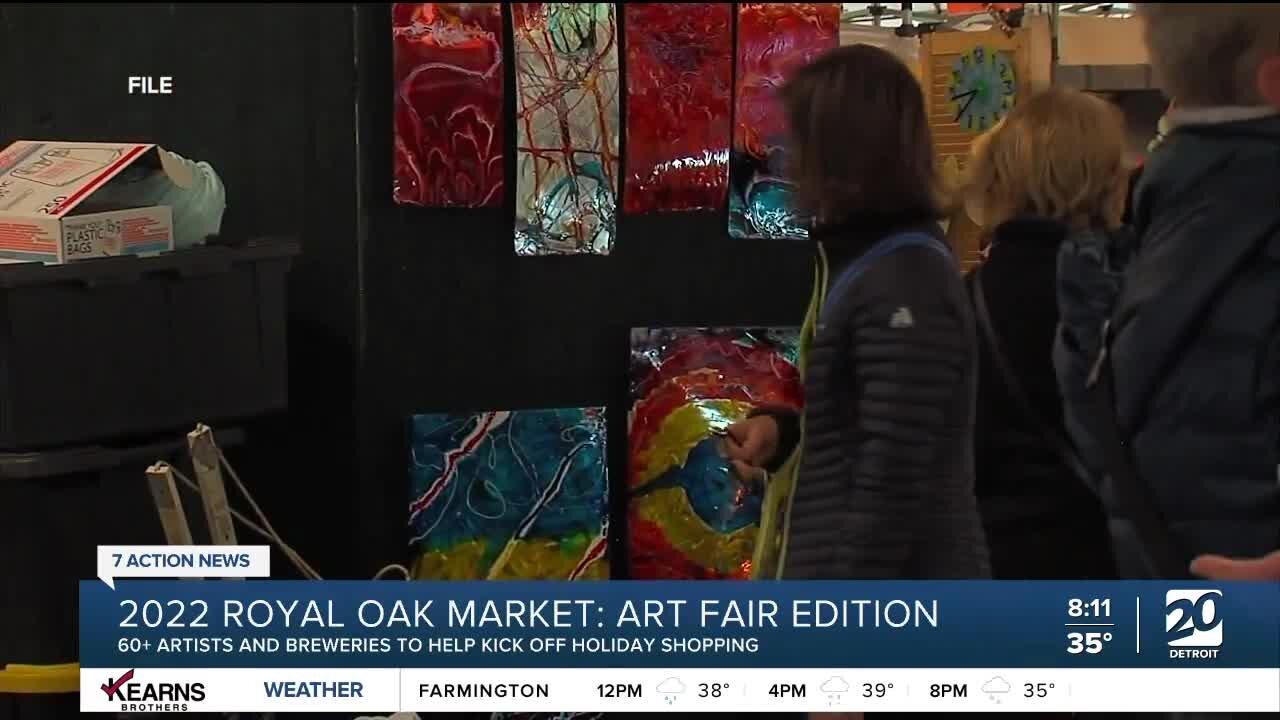 Royal Oak Market Art Fair Edition happening One News Page VIDEO