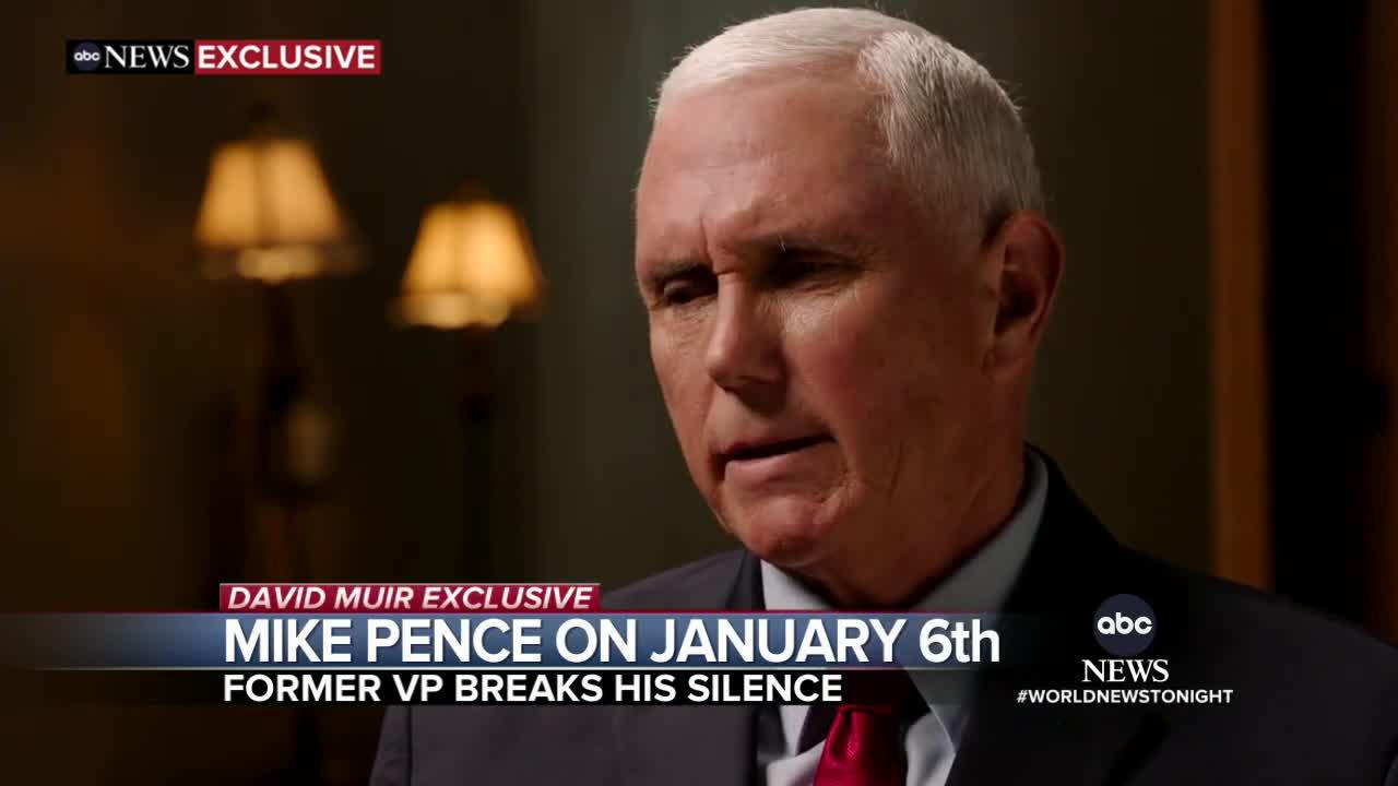 Mike Pence opens up with David Muir on Jan. 6: Exclusive