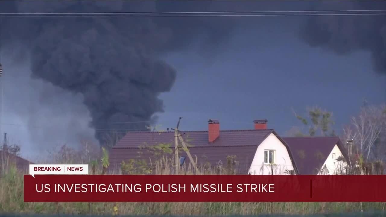 US official: Russian missiles crossed into Poland, killing 2