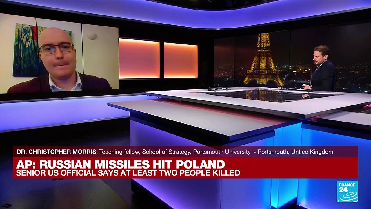 Russia says missile strike in Poland caused by Ukrainian air defence