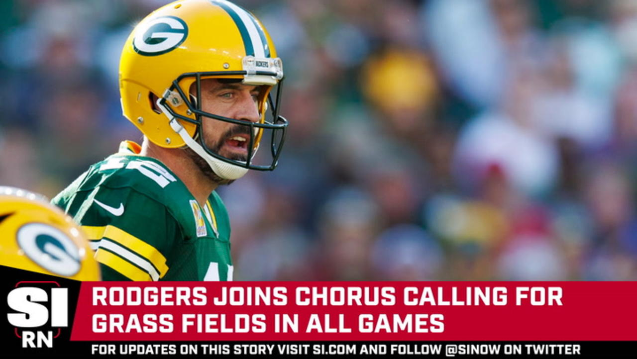 Aaron Rodgers Wants All Games on Grass