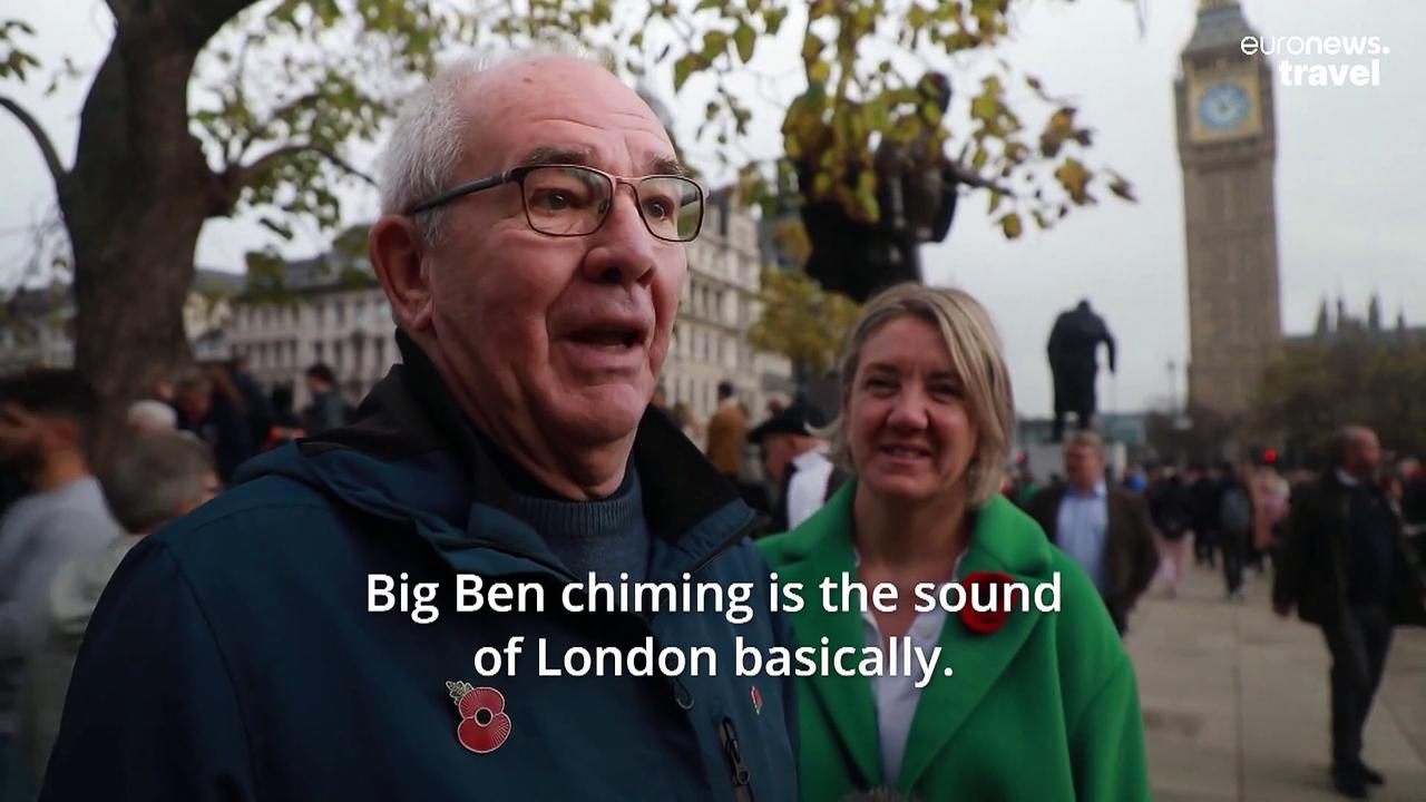 Big Ben: Iconic London bells chime again after five years of silence 
