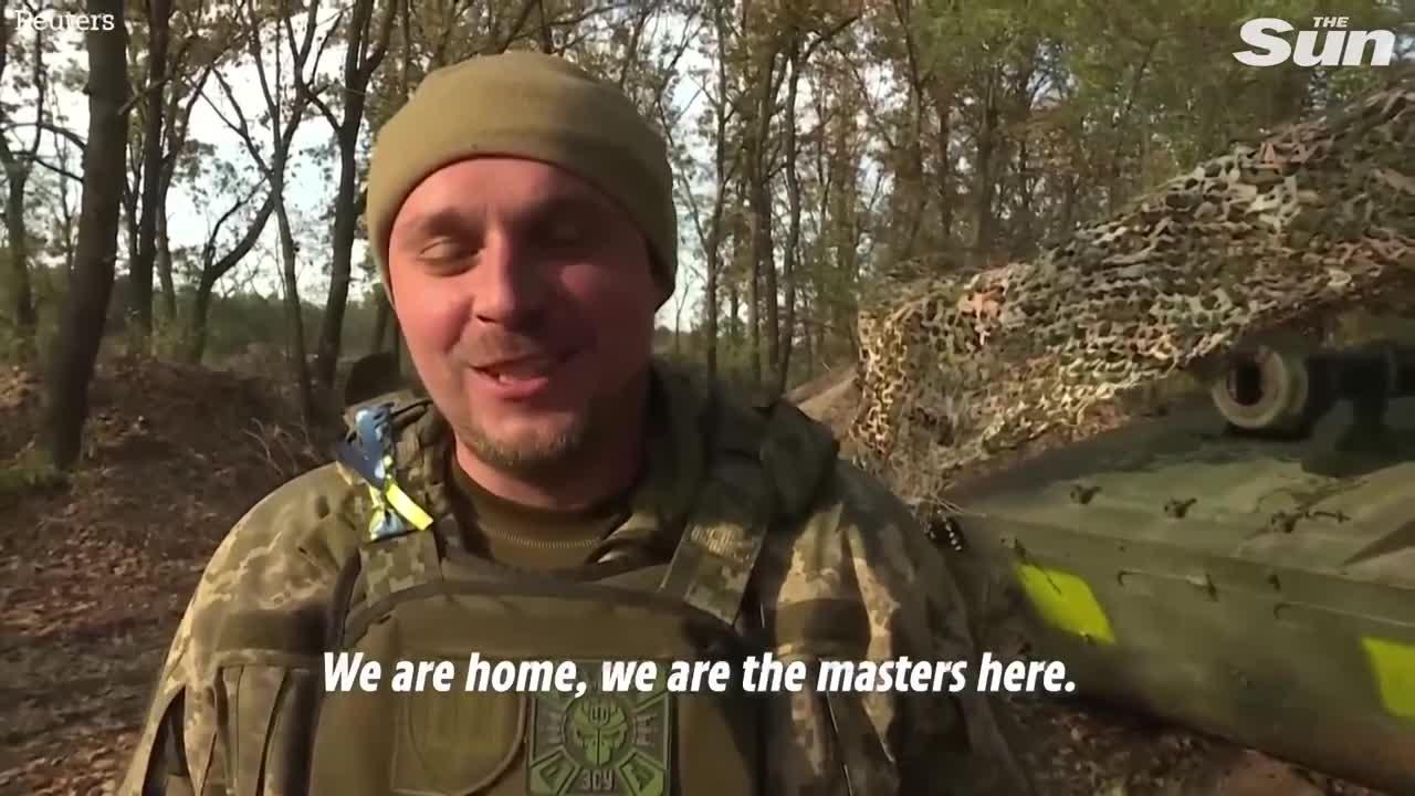 'We'll chase them out'_ Ukrainian troops shell Russian position north of Kherson