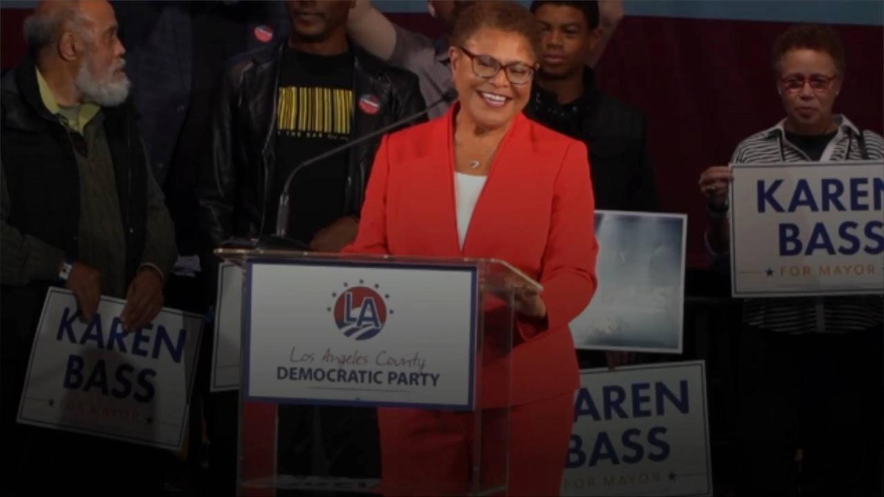Rep. Karen Bass Becomes First Female Mayor of Los Angeles