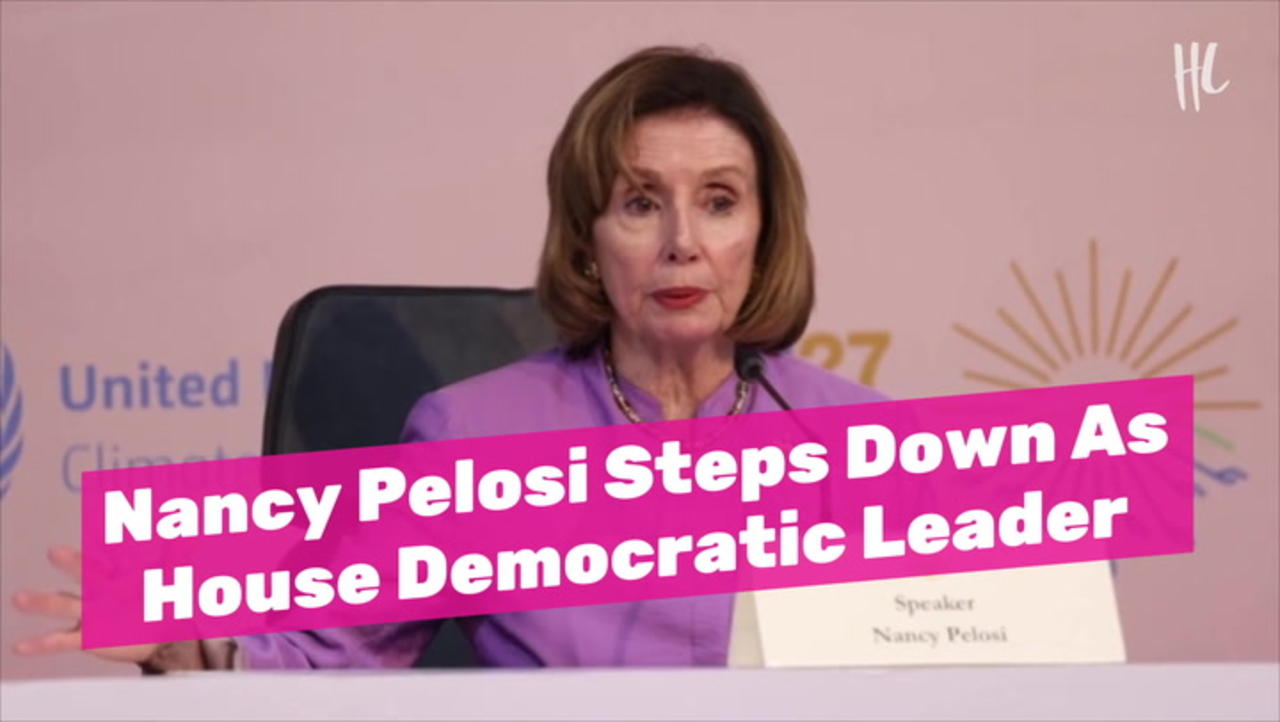 Nancy Pelosi Steps Down As House Democratic Leader