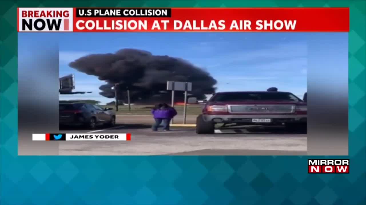 USA: Two vintage planes crash mid-air during Dallas air show; 6 people feared dead