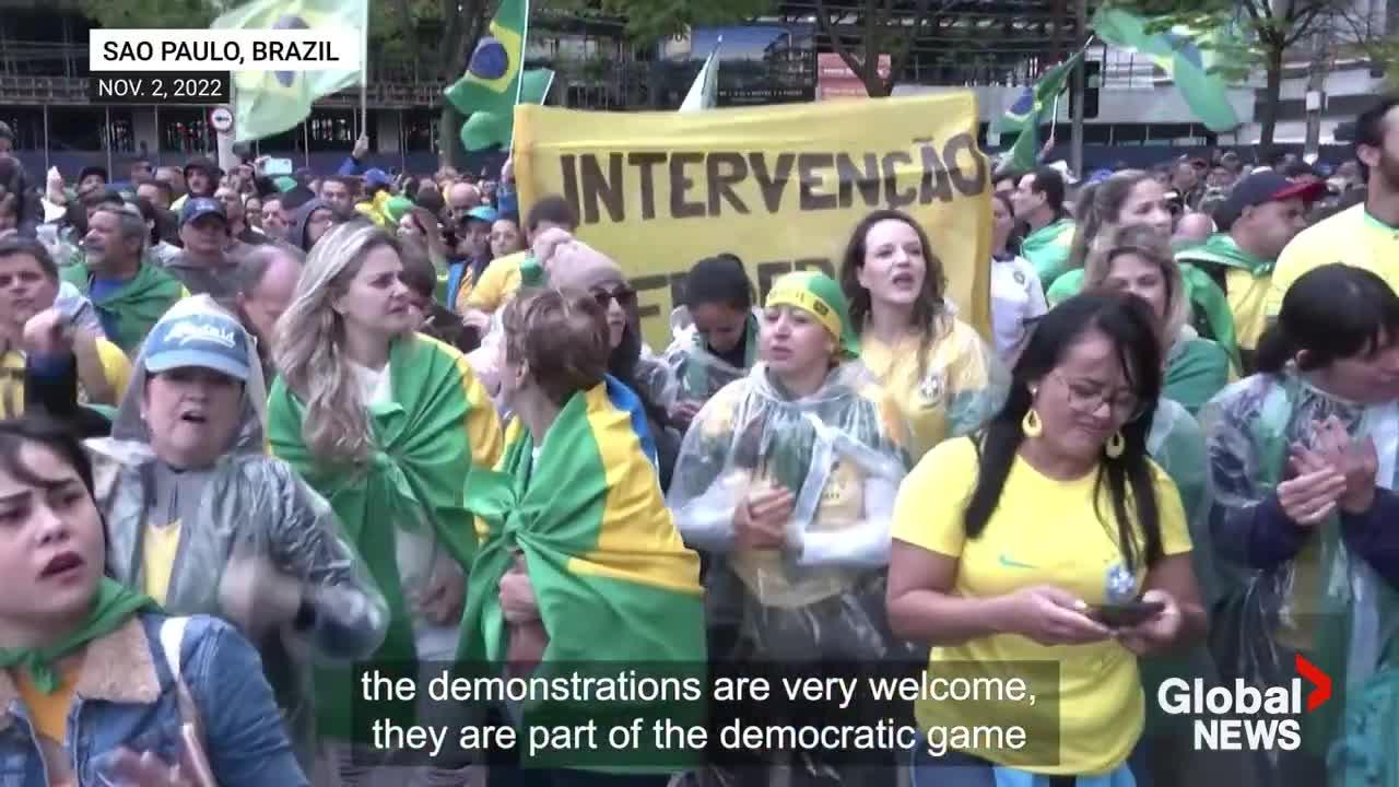 Brazil election_ Bolsonaro calls on protesters to end blockades on nation's roads