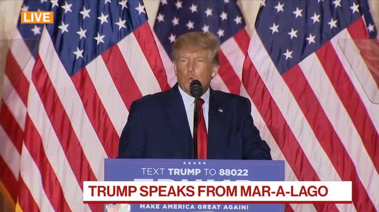 Trump Announces Presidential Run For 2024 - One News Page VIDEO