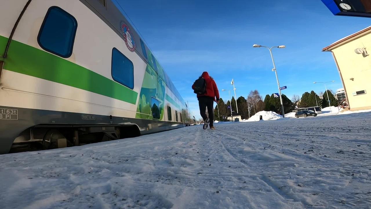 Overnight on Arctic Circle Sleeper Train - The Lapland Express