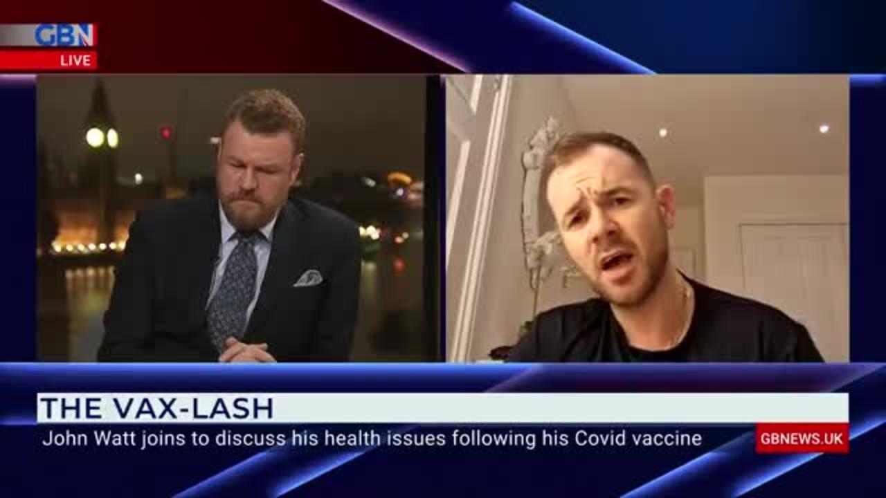 John Watt, British Man made Permanently Disabled By Covid-19 Vaccines!
