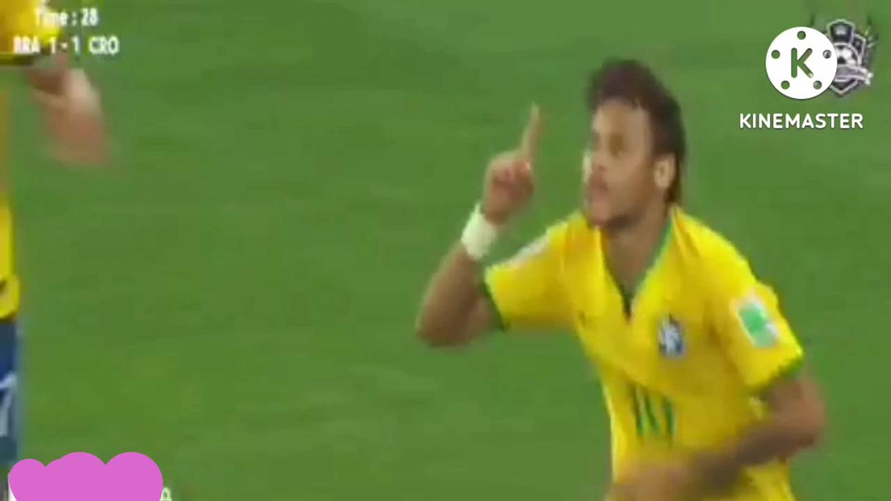 Football match Brazil vs. Croatia