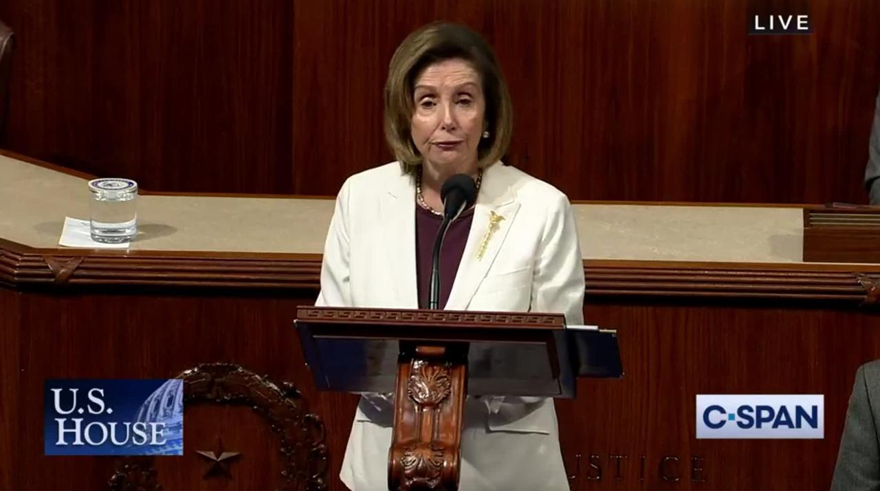 Nancy Pelosi announces she will not seek reelection to Democratic leadership.