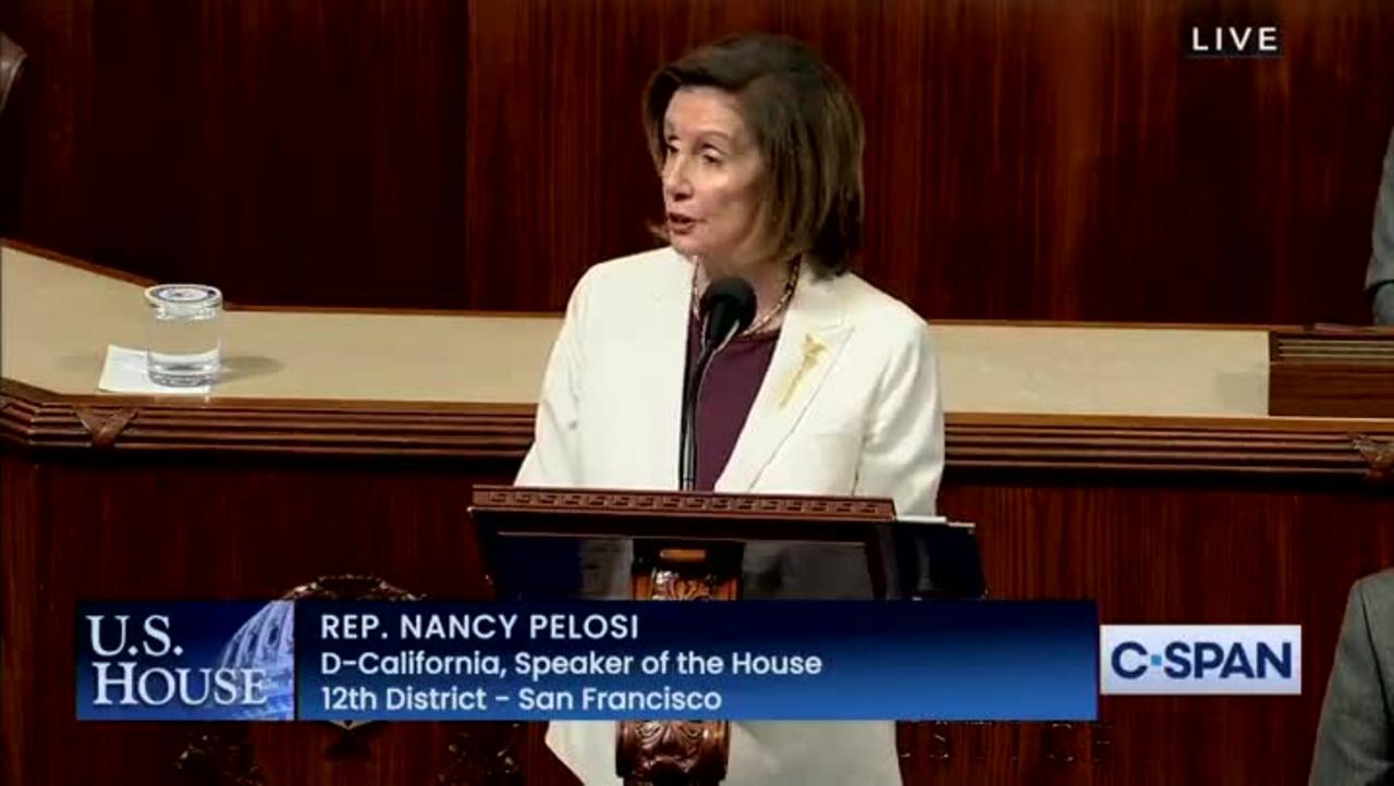 Pelosi: "I will not seek reelection to Democratic leadership in the next Congress."