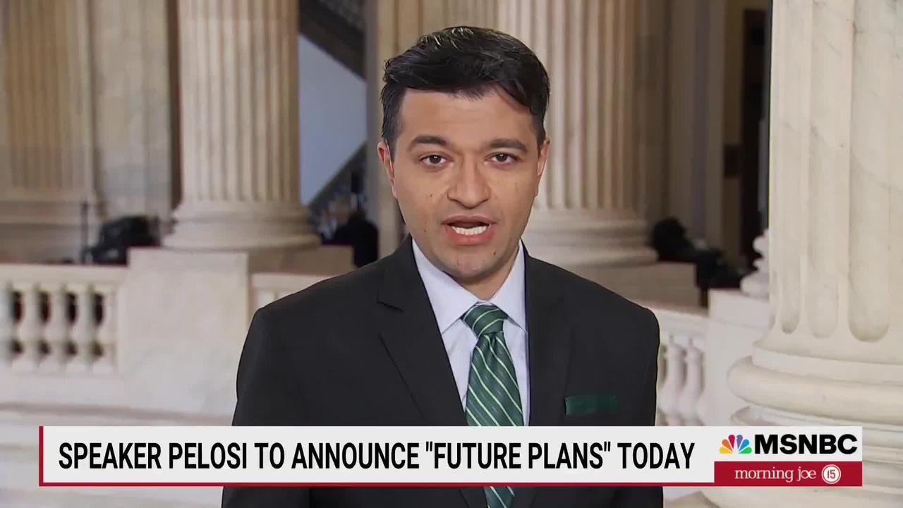 Nancy Pelosi To Announce Future Plans Today