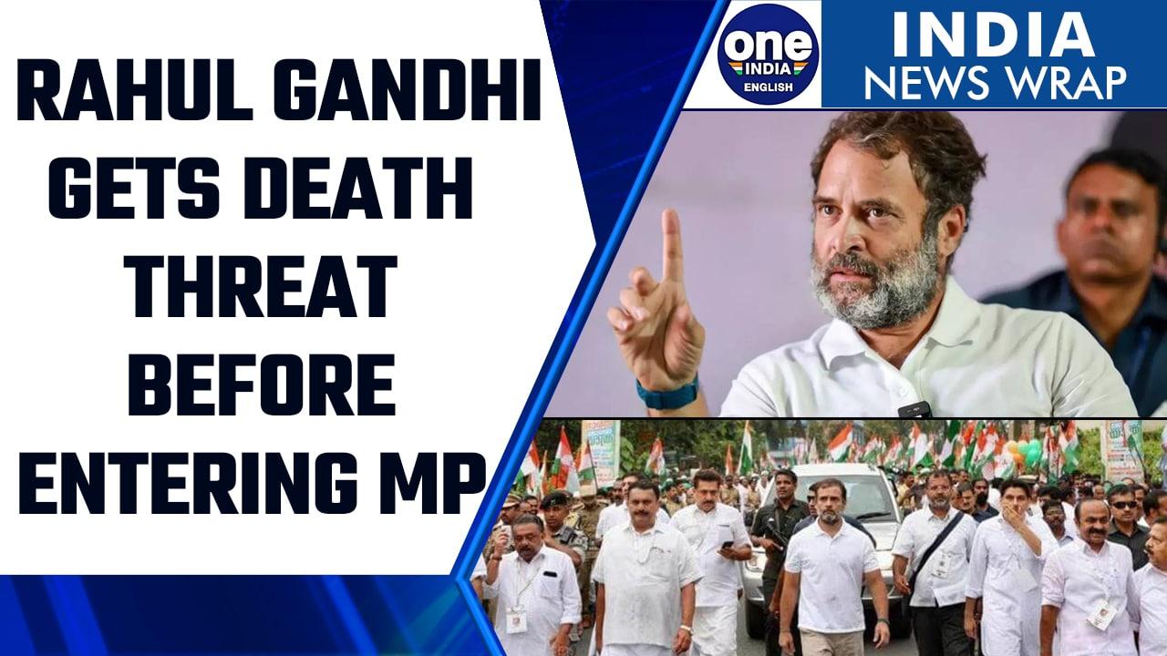Rahul Gandhi gets death threat before Bharat Jodo Yatra enters Madhya Pradesh | Oneindia News*News