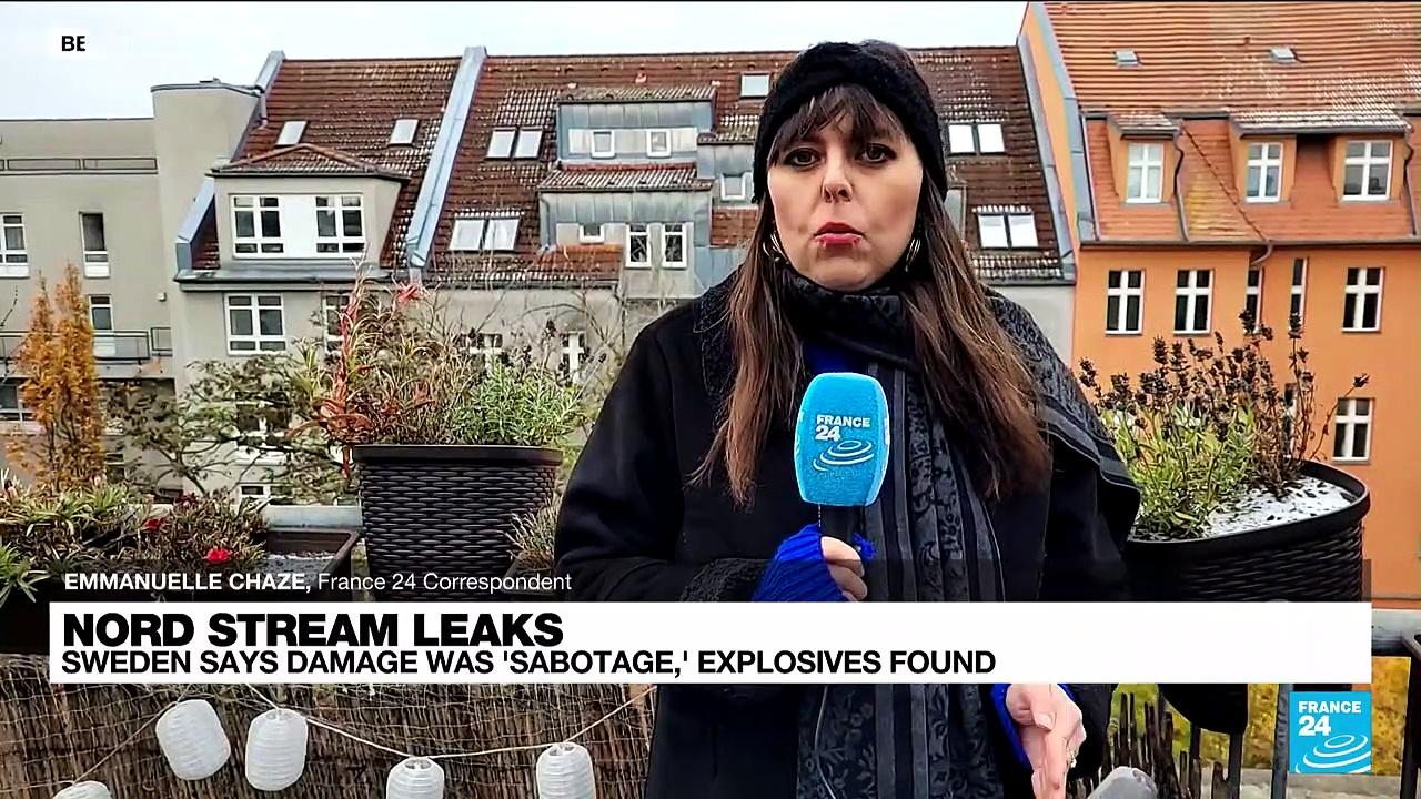 Nord stream leaks: Sweden says damage was 'sabotage', explosives found