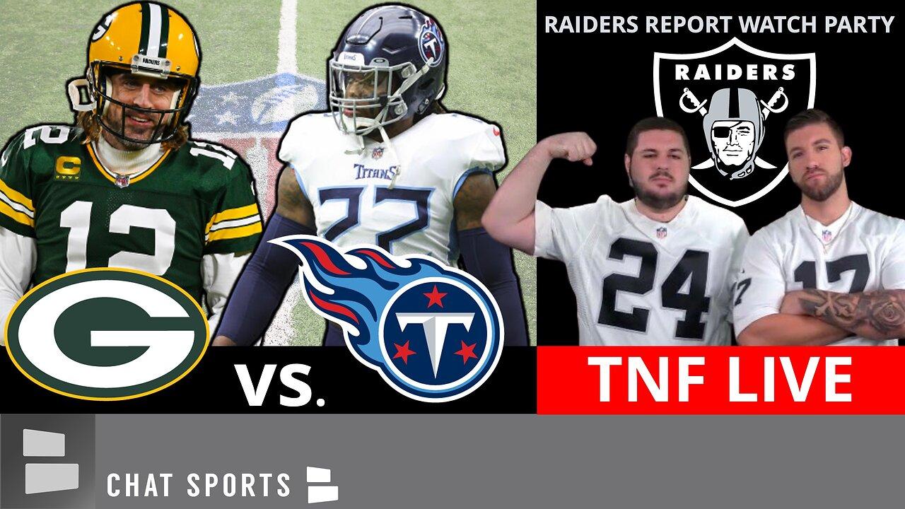 LIVE: Packers vs. Titans Thursday Night Football Watch Party