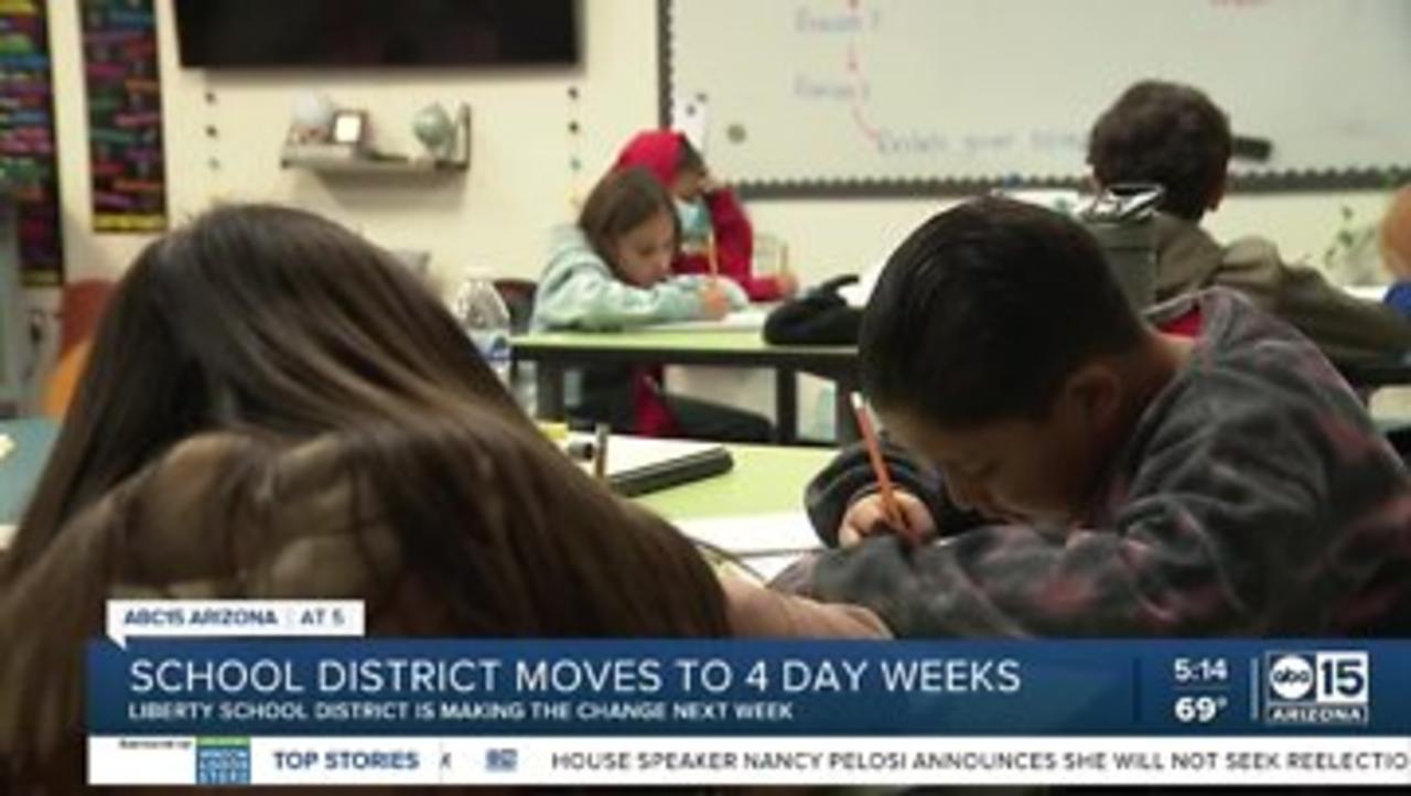 Liberty Elementary School District's move to a four-day school week draws mixed reaction