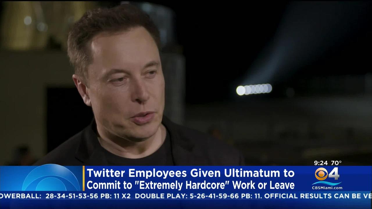 Elon Musk Gives Twitter Employees Until 5PM Thursday