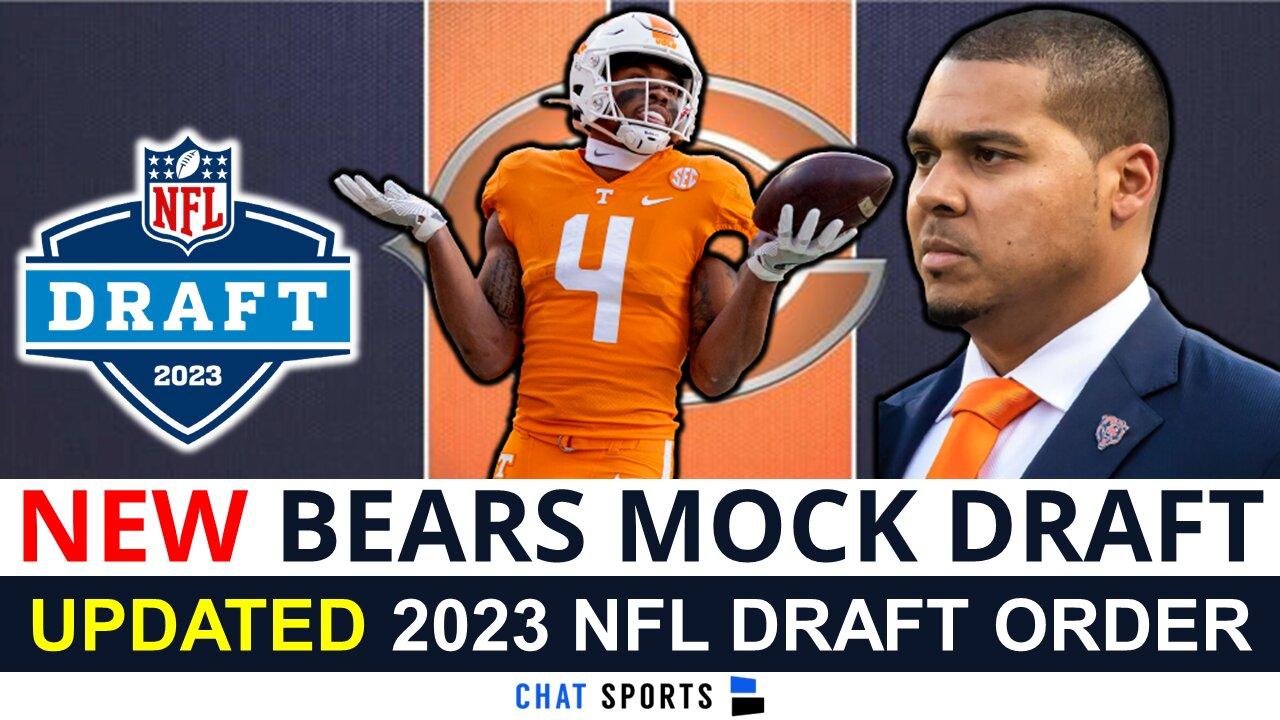 NEW Chicago Bears Mock Draft With Updated 2023 - One News Page VIDEO