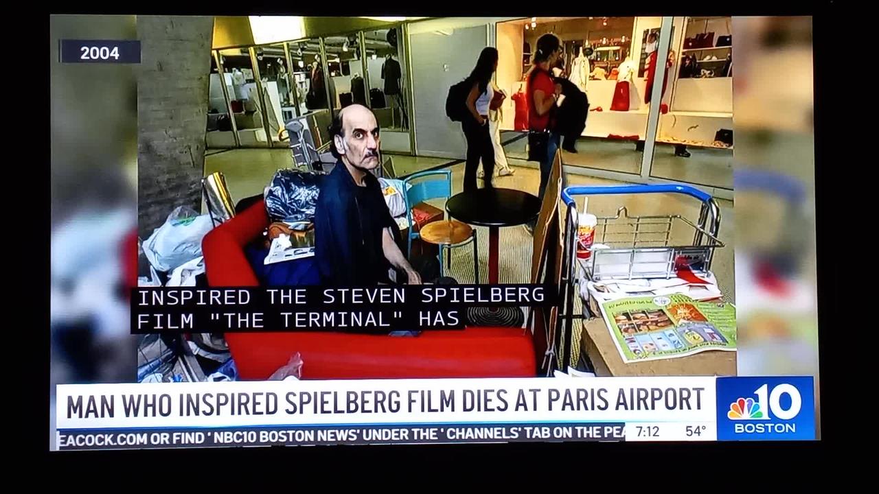 MAN WHO INSPIRED SPIELBERG FILM DIES AT PARIS AIRPORT