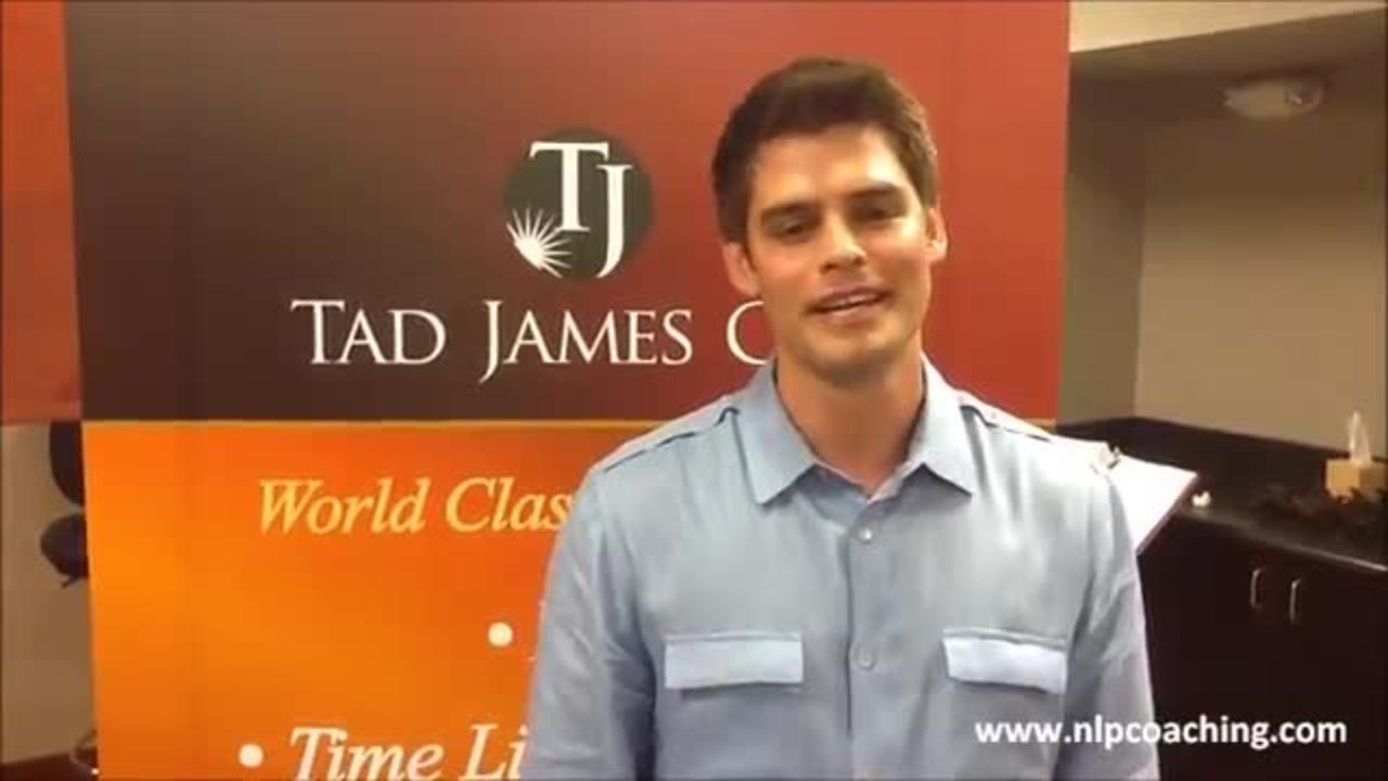 The Tad James Co. | NLP Coaching - Brandon Yager Testimonial