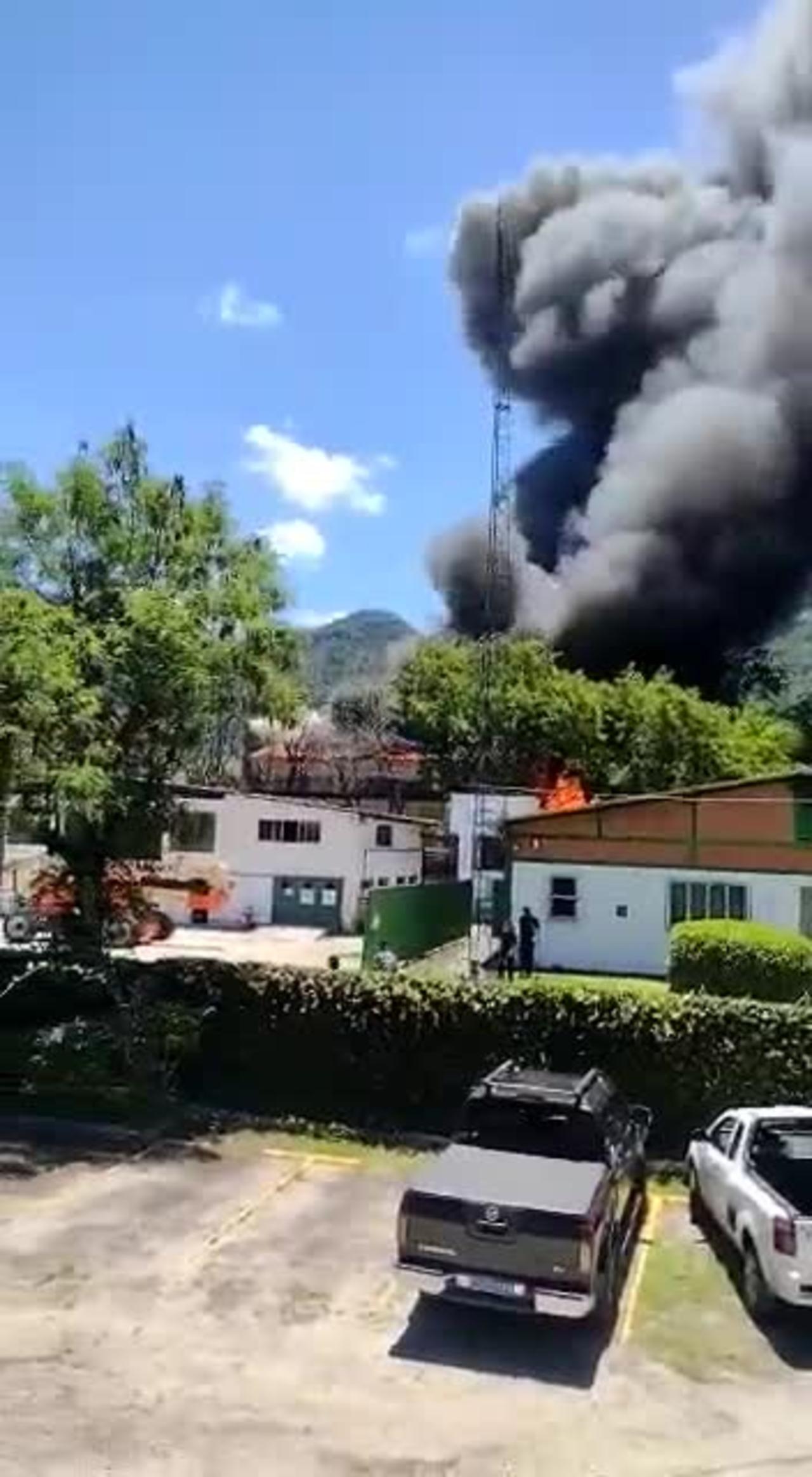 URGENT! Fire at Projac Rede Globo TV Rio de Janeiro 11/18/2022