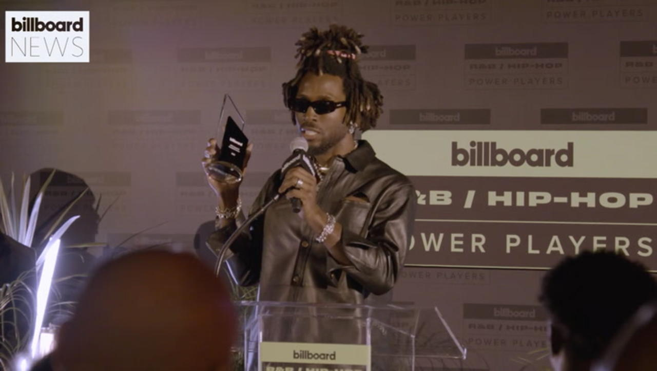 SAINt JHN Accepts the Impact and Excellence Award At R&B & Hip-Hop Power Players 2022 | Billboard News