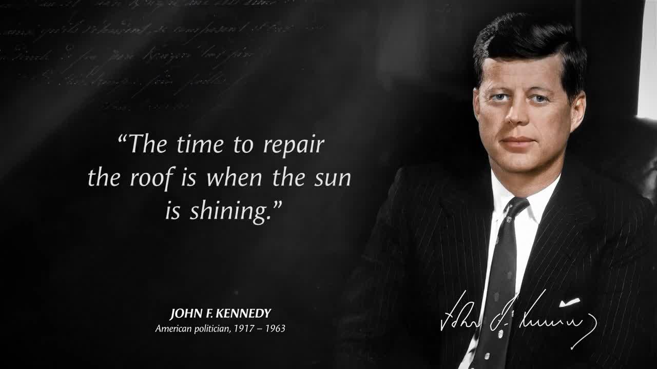John F Kennedy's Quotes which are better Known in Youth to Not to Regret in Old Age Quotes