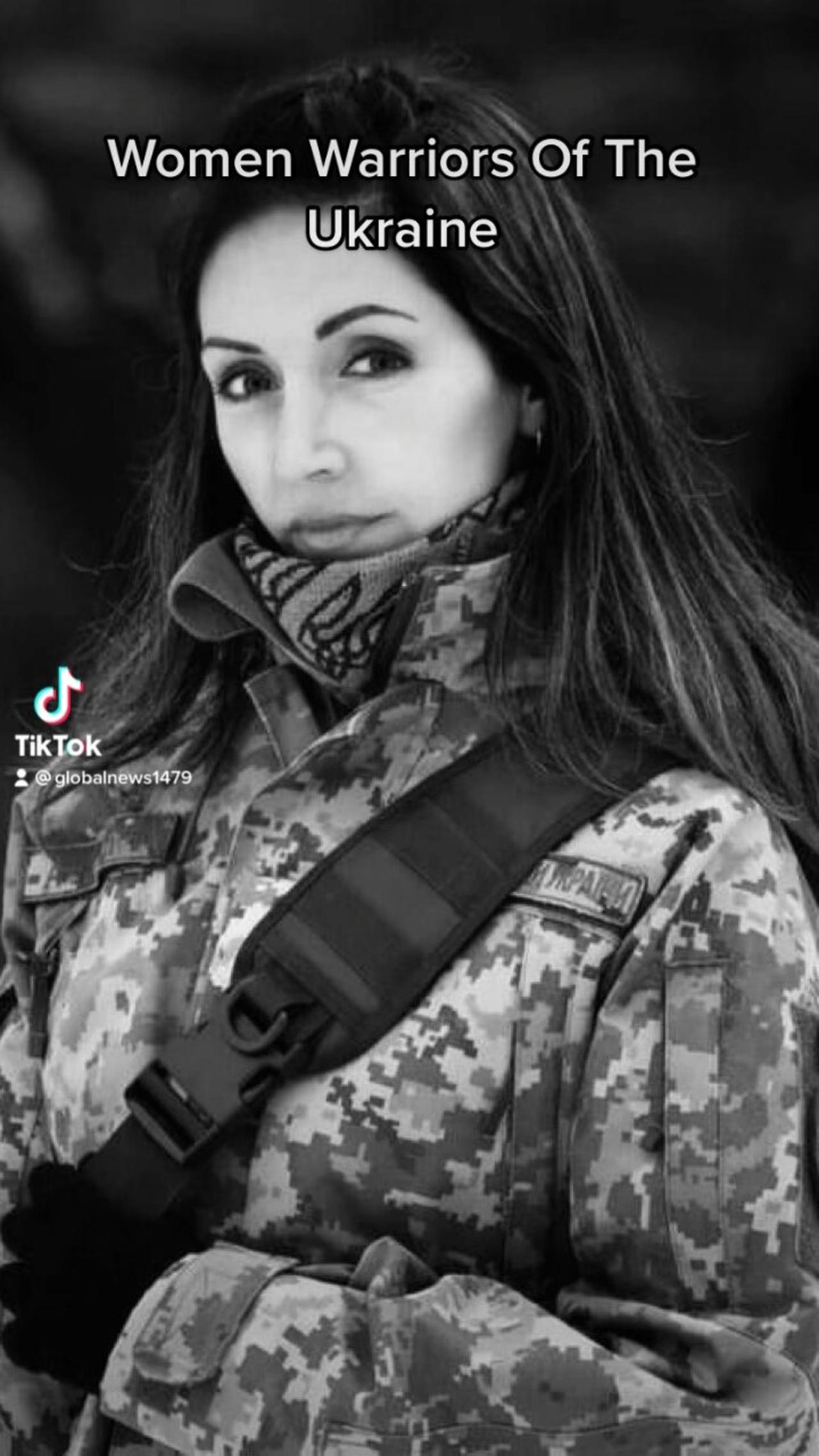 Woman warriors of Ukraine