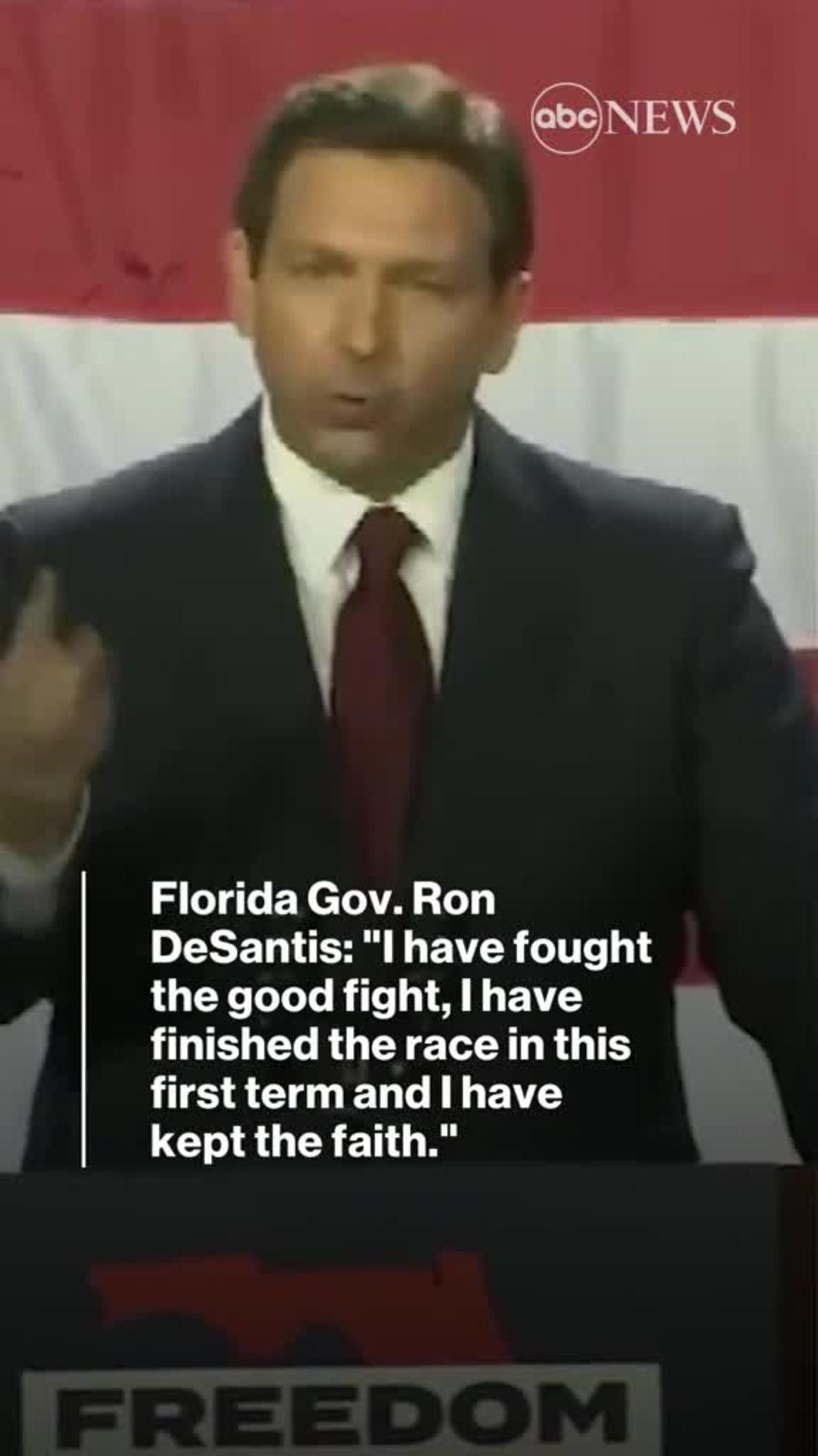 #Florida Gov. #DeSantis Is Projected To Defeat - One News Page VIDEO