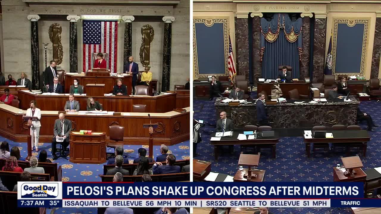 House Speaker Nancy Pelosi steps down