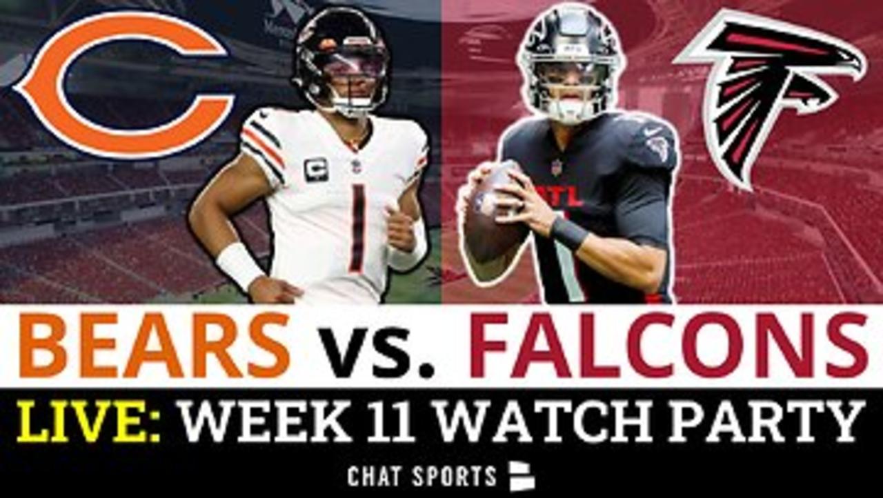 LIVE: Chicago Bears vs. Atlanta Falcons Watch Party | NFL Week 11