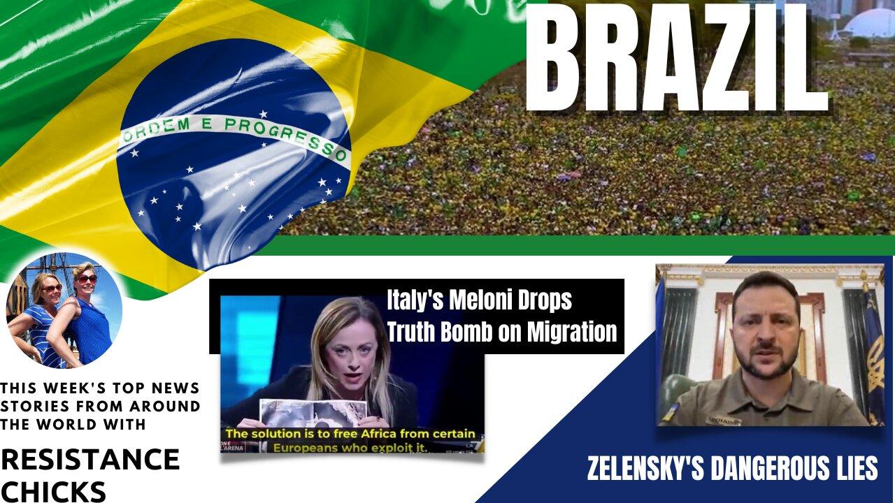 Brazil Updates; Meloni's Migration Truth Bomb; Zelensky's Dangerous Lies 11/20/22