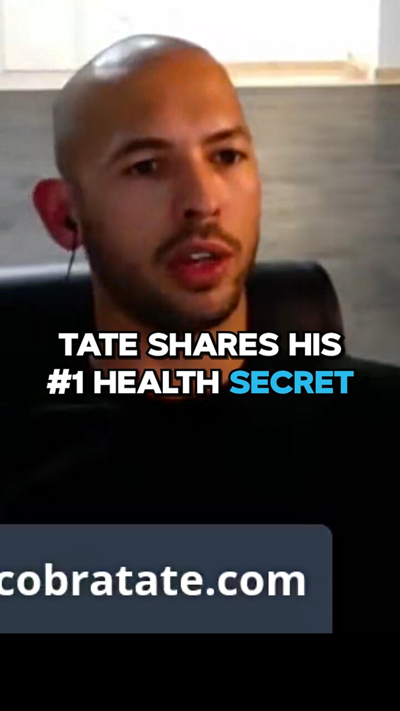 Andrew Tate Shares His #1 Health Hack