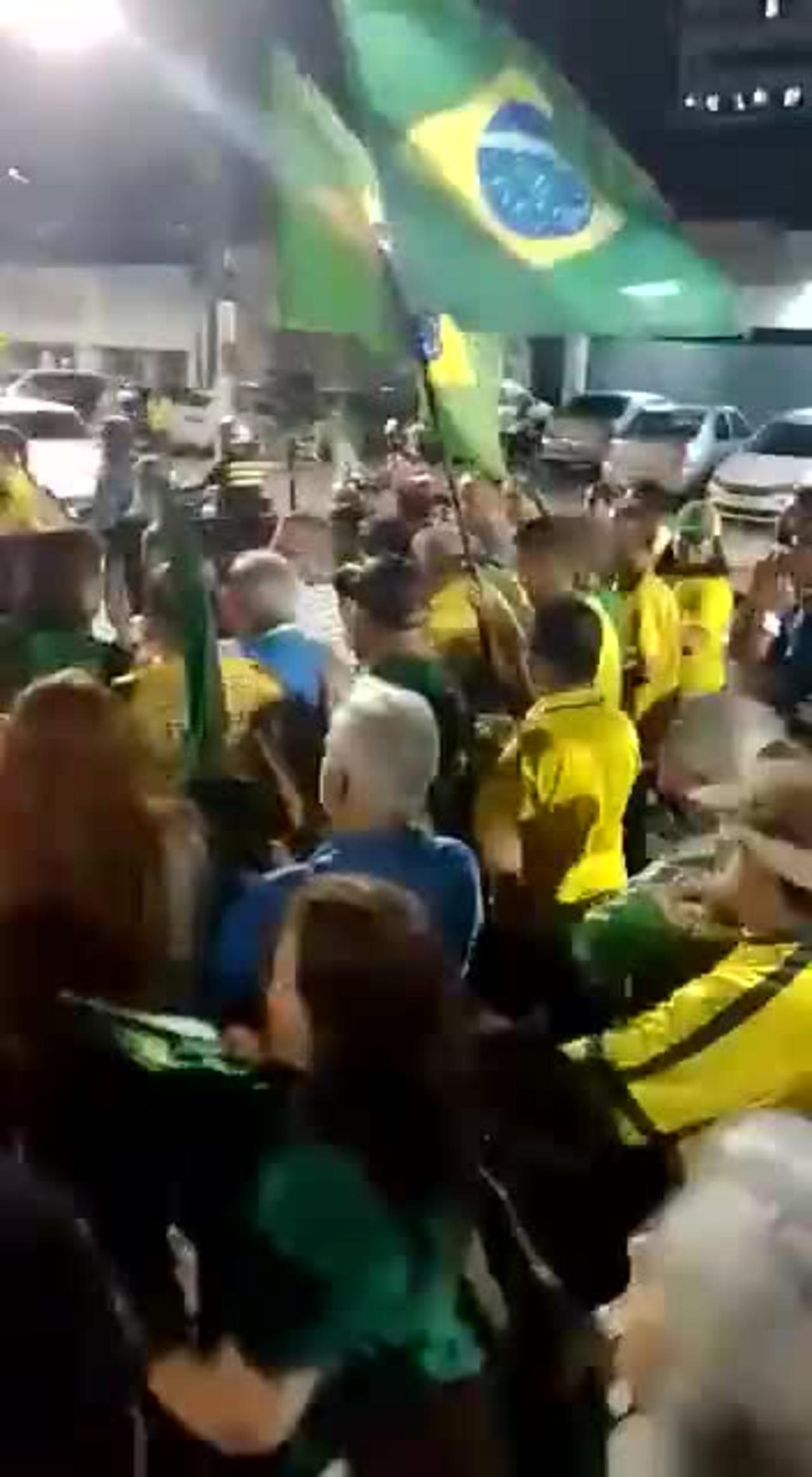 Brazilian Election Protesters Push Back Against Representatives Attempting to Take Away Children
