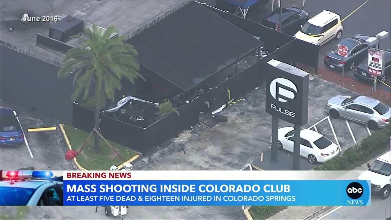 5 dead after mass shooting at Colorado club