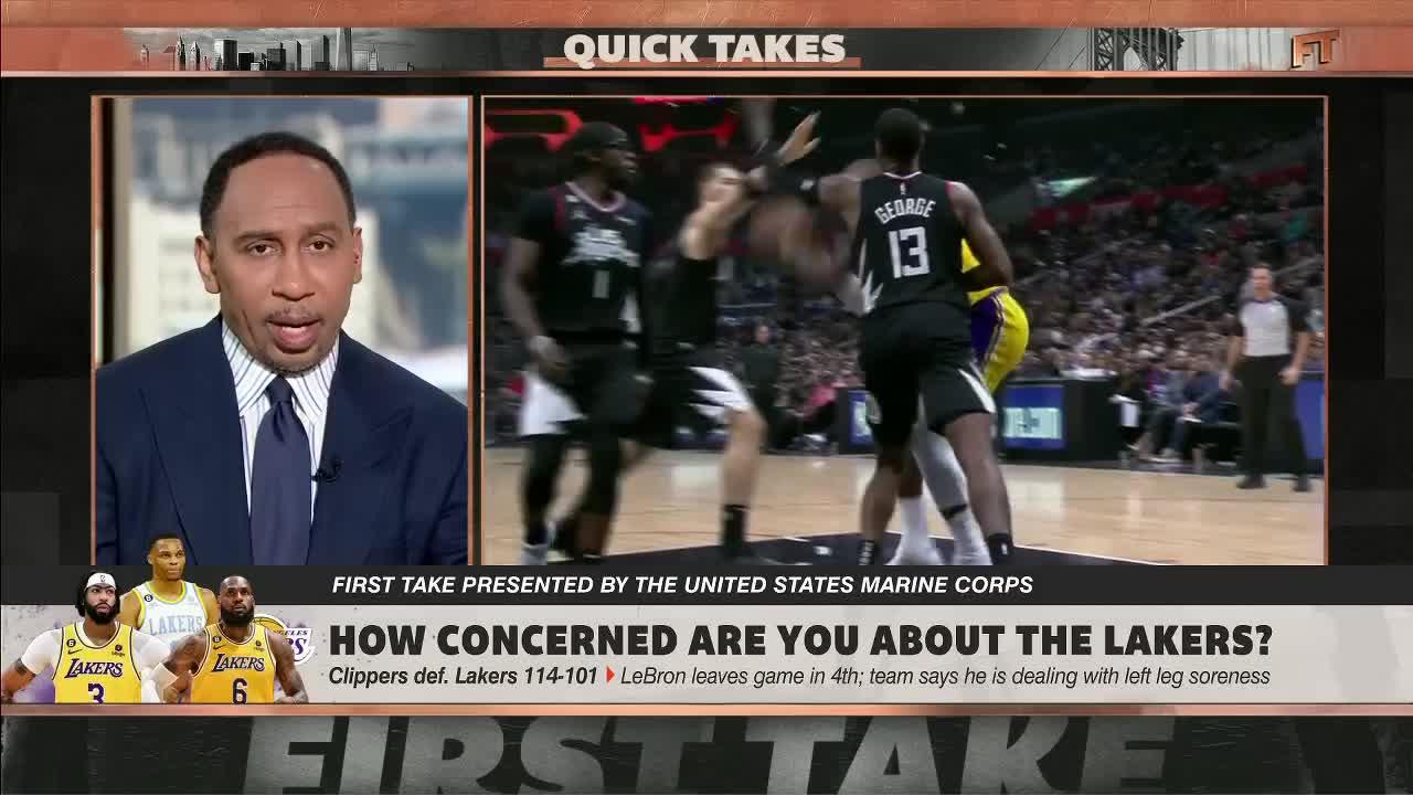 This Lakers season is a COMPLETE WASTE of LeBron James' energy ?? - Stephen A. | First Take