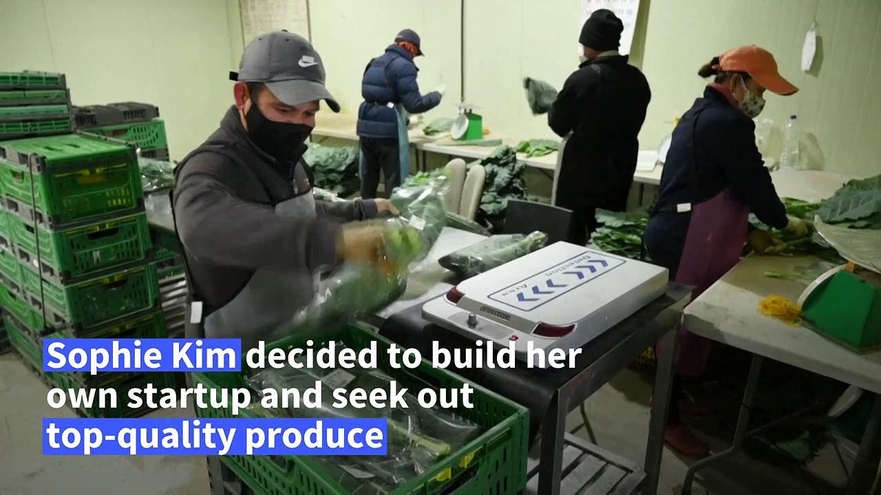 Frustrated foodies gobble up South Korean grocery service