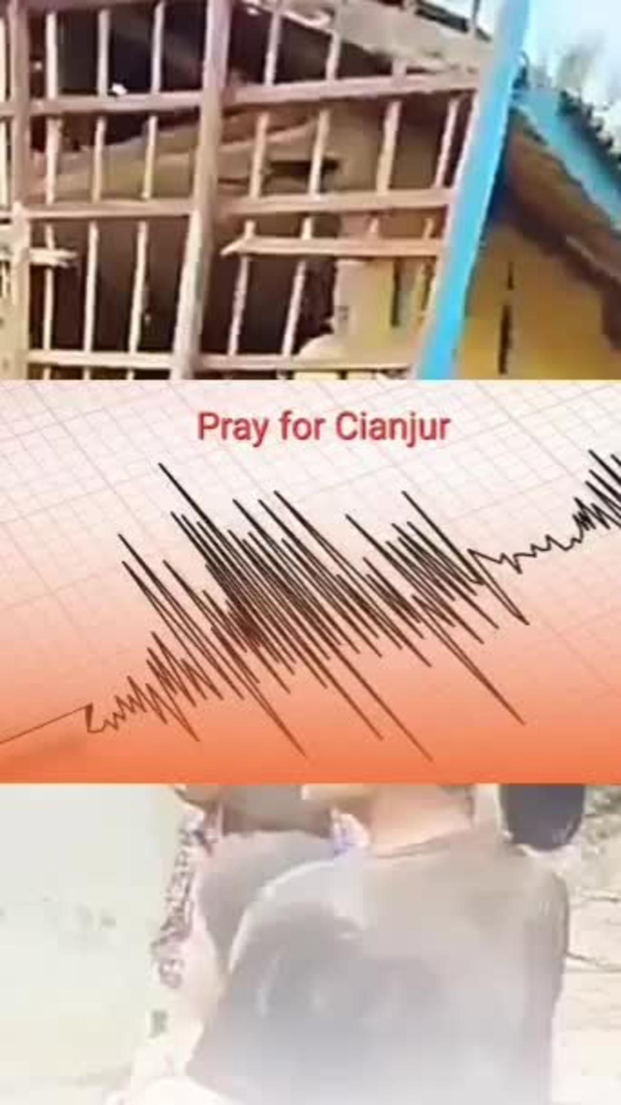 56 people died after the M 5.6 earthquake in Cianjur district - West Java Indonesia